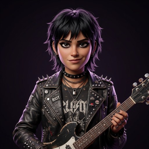 Rebel — punk-rock alley cat