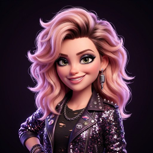Roxy — glam-punk front-woman